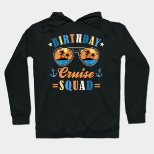 Birthday Cruise Squad Birthday Party Support Hoodie